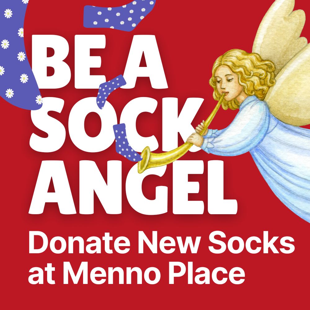 be a sock angel - 1000x1000 - red