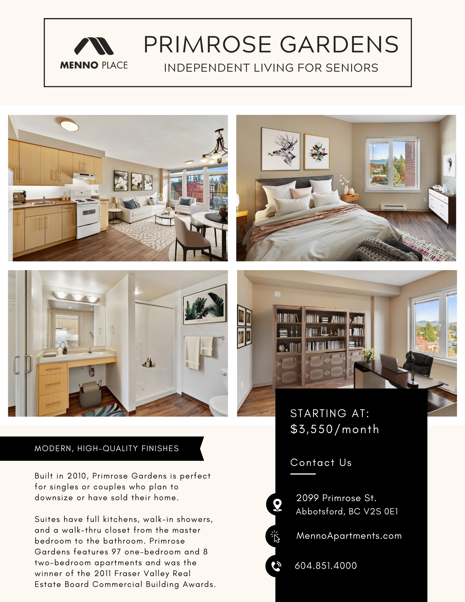 Apartment Flyer 2026 PG